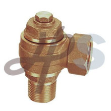 Brass & bronze swivel type ferrule valve